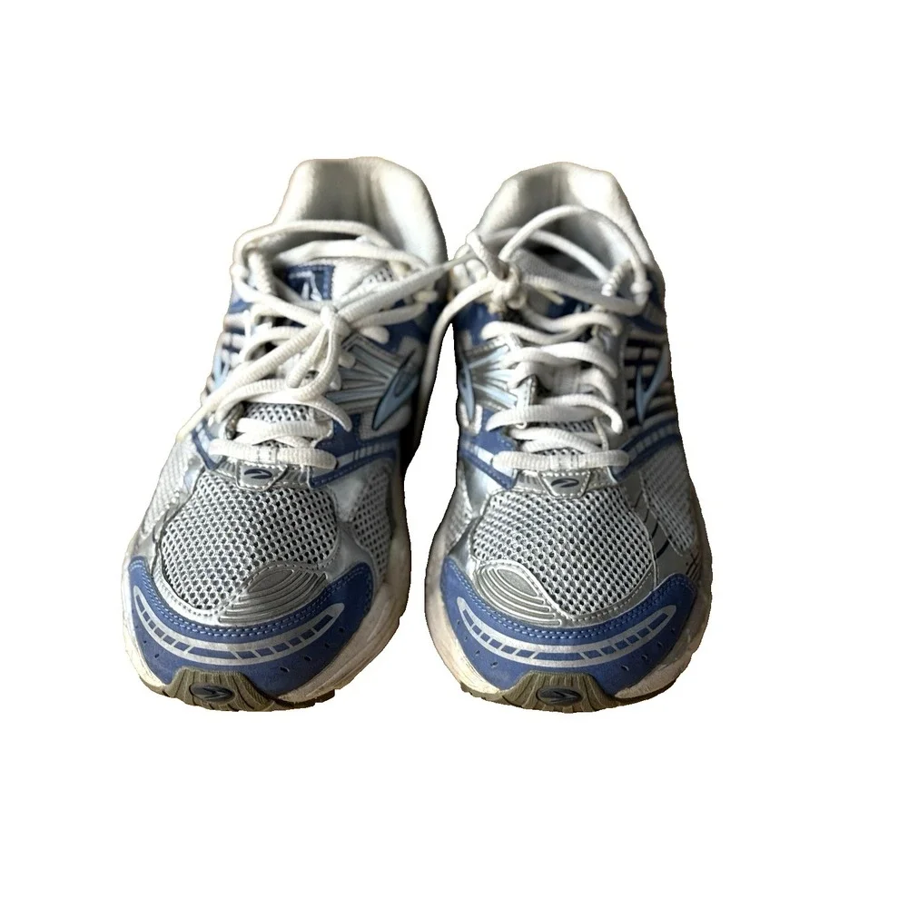 Brooks‎ GLYCERIN 7 Run Shoes 1200511B442 Women's Size 7.5 Turquoise White Blue
